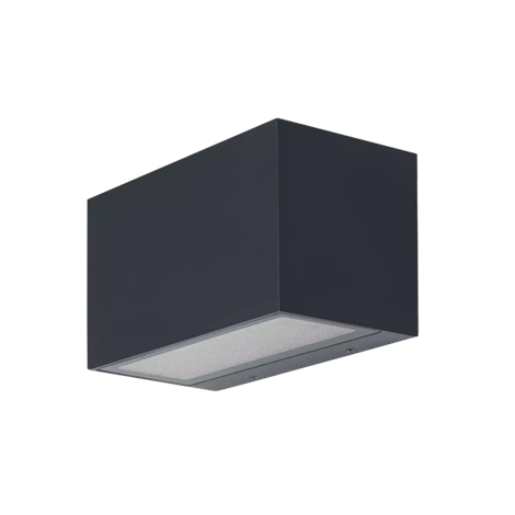SMART OUTD WI-FI BRICK WIDE RGBW/3000K DG (фасадн. БРА, 14W, 85x145x75mm, 600 lm) - светильник LEDV - фото 43488