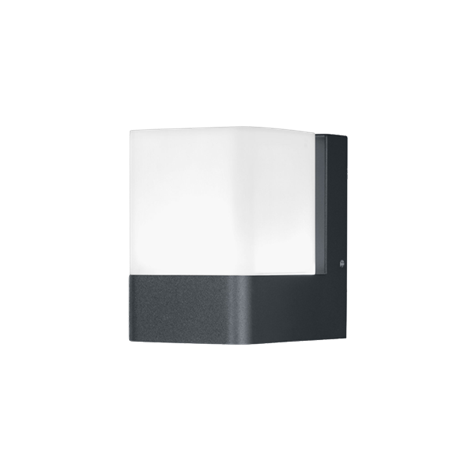 SMART OUTD WI-FI CUBE WALL RGBW/3000K DG (фасадн. БРА, 9,5W, 110x80x116, 450 lm)-LEDV - фото 43495