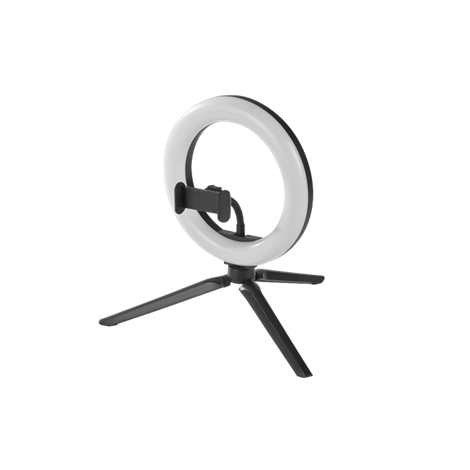 MOBILE CAMERA LIGHT RING DESKTOP (USB/клипса для моб/тренога) - светильник для сэлфи LEDV - фото 43584