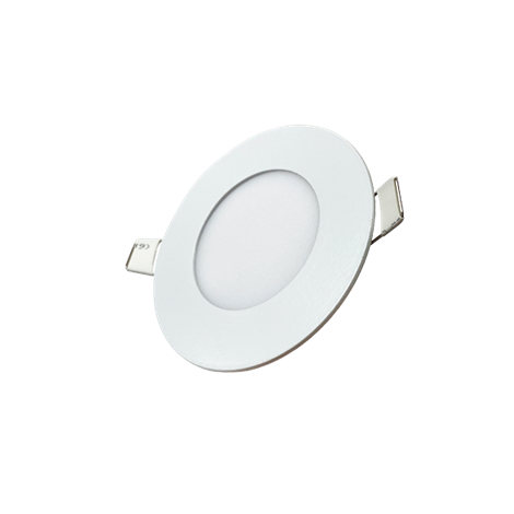 FL-LED PANEL-R03 6400K D= 90мм h=20мм d= 75мм 3Вт 270Лм (светильник встр. круглый) - фото 43975