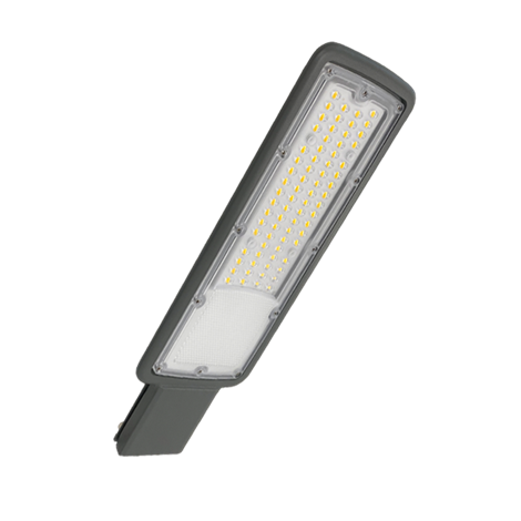 FL-LED Street 30W Grey 4500K 400*130*27мм 3000Лм 110-240В (светильник консольный LED для d-50) - фото 44220