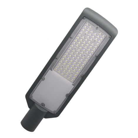 FL-LED Street-Garden 150W Grey 4500K 590*160*75мм d65mm 16400Лм 220-240В (консольный светодиодный) - фото 44263