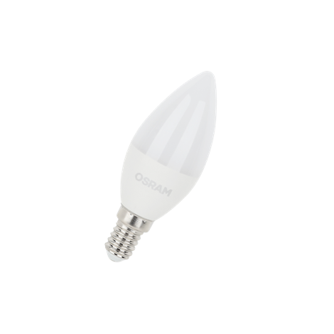 LS CLB 40 5W/827 170-250V FR E14 470lm 40000h - LED лампа свеча OSRAM - фото 44825