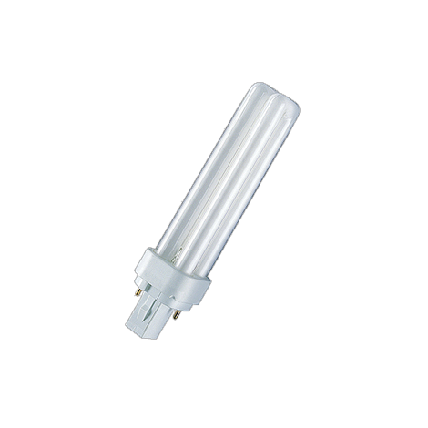DULUX D 18W/31-830 G24d-2 (тёплый белый 3000К) - лампа OSRAM - фото 45884