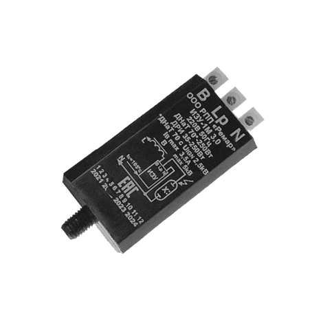 ИЗУ-1М 3,0 35/250 220V 50Гц 3конт послед 86х35х28мм (ДРИ 35-250W/ДНаТ 70-250W) - Ремар - фото 47815