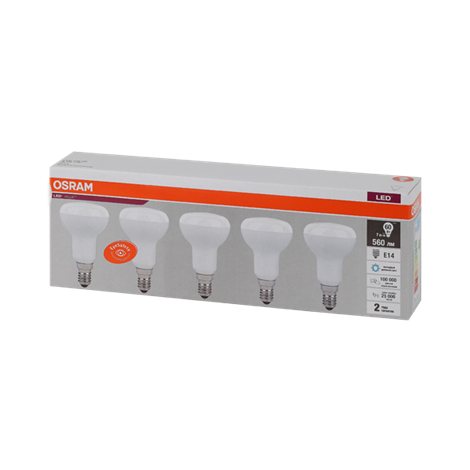 LV R50 60 7SW/865 230V E14 Экопак1X5 RU OSRAM - фото 48077