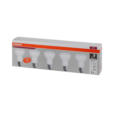LV R63 60 8SW/840 230V E27 Экопак1X5 RU OSRAM - фото 48079
