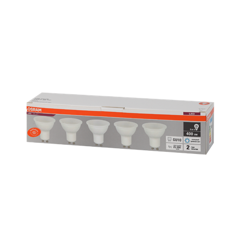 LVPAR1635 5SW/865 230V GU10 Экопак1X5 RU OSRAM - фото 48119
