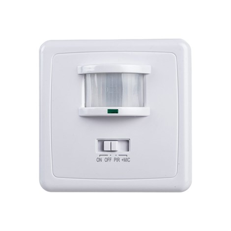 Датчик движения и освещенности 500W 12m 140° белый, SEN1A/LX2000 - фото 51107