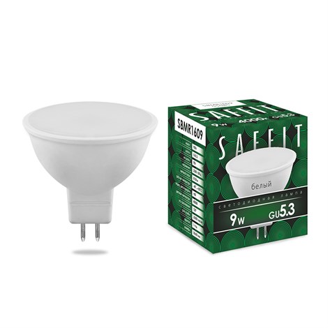 Лампа светодиодная SAFFIT SBMR1609 MR16 GU5.3 9W 230V 4000K - фото 52364