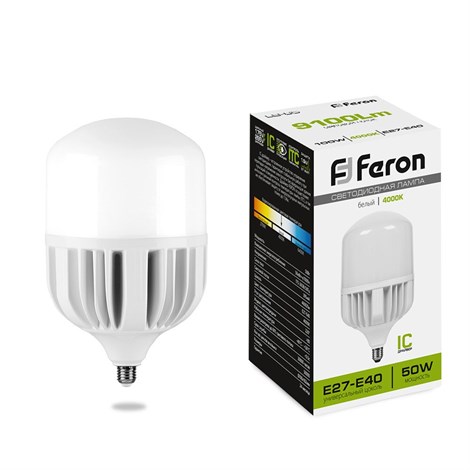 Лампа светодиодная Feron LB-65 E27-E40 50W 175-265V 4000K - фото 52369