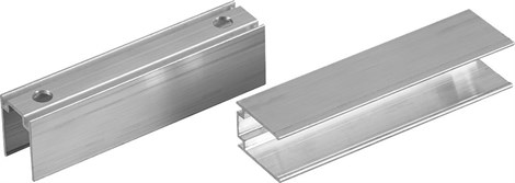 Крепеж для светодиодной ленты 220V LS720,  LD157 алюминий - фото 53500