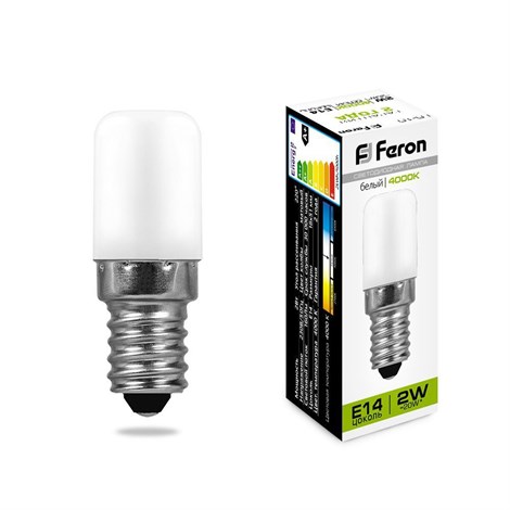 Лампа светодиодная Feron LB-10 E14 2W 230V 4000K - фото 54566