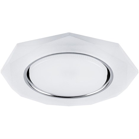 Светильник встраиваемый с белой LED подсветкой Feron CD5021 потолочный GX53 без лампы, белый матовый - фото 55674