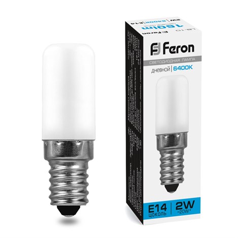 Лампа светодиодная Feron LB-10 E14 2W 230V 6400K - фото 57726