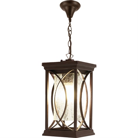 Светильник садово-парковый Feron PL652 на цепочке 60W 230V E27, коричневый - фото 60243