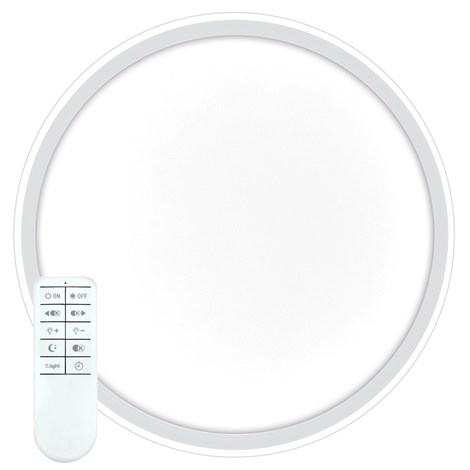 Светодиодный управляемый светильник накладной Feron AL5800 RING тарелка 80W 3000К-6500K - фото 62448