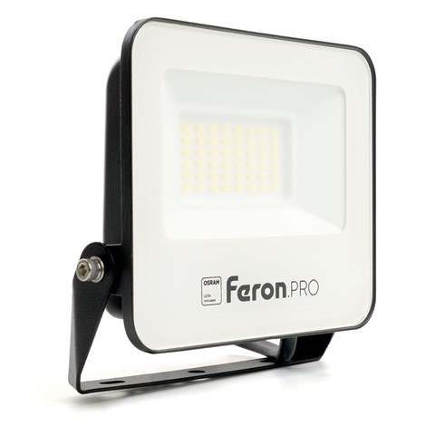 Светодиодный прожектор Feron.PRO LL-1000 IP65 30W 6400K черный - фото 62491