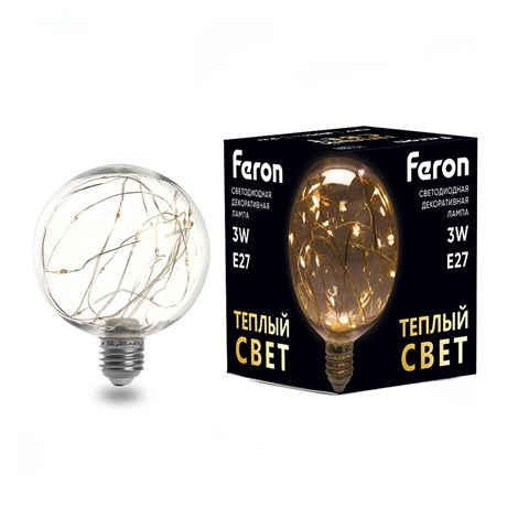 Лампа светодиодная Feron LB-382 E27 3W 230V 2700K - фото 63118