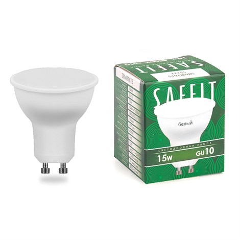 Лампа светодиодная SAFFIT SBMR1615 MR16 GU10 15W 230V 4000K - фото 64174