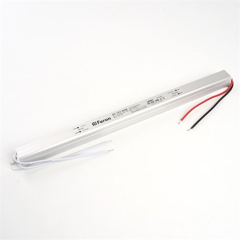 Трансформатор электронный для светодиодной ленты 72W 12V (драйвер), LB001 FERON - фото 65623