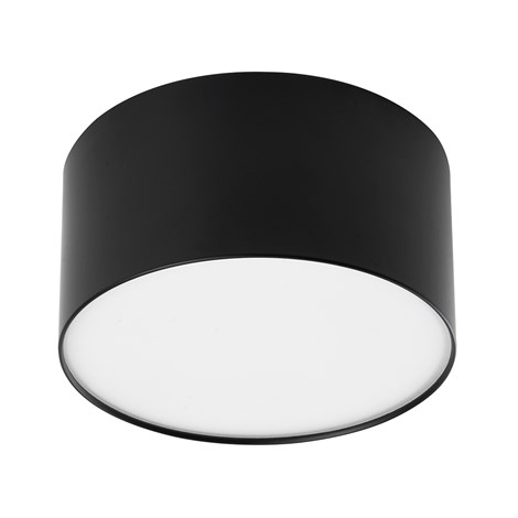 Светильник накладной со светодиодами 10W, 700Lm, черный (4000К), AL200 “Simple matte” - фото 65966