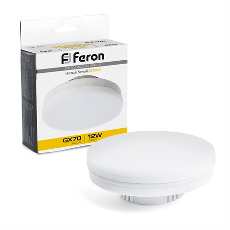 Лампа светодиодная Feron LB-471 GX70 12W 175-265V 2700K - фото 67667