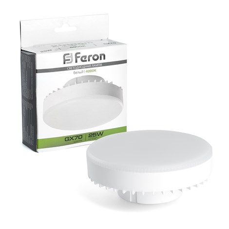 Лампа светодиодная Feron LB-474 GX70 25W 175-265V 4000K - фото 67738