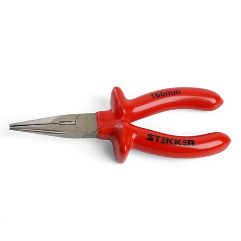Длинногубцы диэлектрические STEKKER, 160мм, PLE2-160-S - фото 68522
