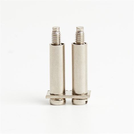Центральная перемычка для ЗНИ 4 мм (JXB 4) 2PIN LD558-2-40, STEKKER (DIY упаковка 20 шт) - фото 69412