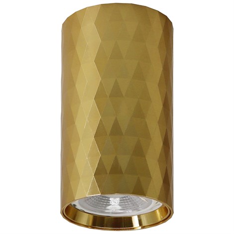 Светильник потолочный Feron ML188 Barrel PRISM MR16 GU10 35W 230V, золото - фото 71550