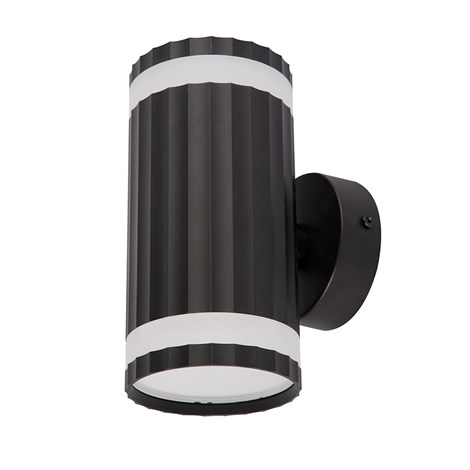 Светильник  настенный Feron HL3690 OLYMPUS 12W, 230V, 2*GX53, чёрный IP20 - фото 71866