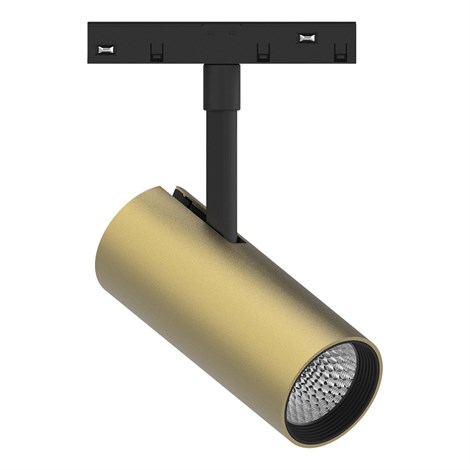 Светильник светодиодный Feron MGN303 трековый низковольтный 10W, 900 Lm, 4000К, 35 градусов, золото - фото 72149