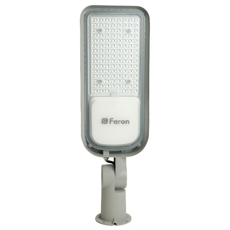 Светодиодный уличный консольный светильник Feron SP3060 100W 6400K 100-265V/50Hz, серый - фото 72352