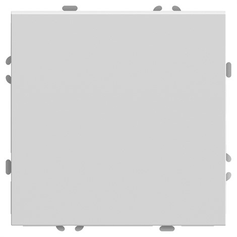 Переключатель 1-клавишный (механизм), STEKKER, 250В, 10A, серия Эмили, RSW10-5105-01, белый фарфор, soft touch - фото 76820