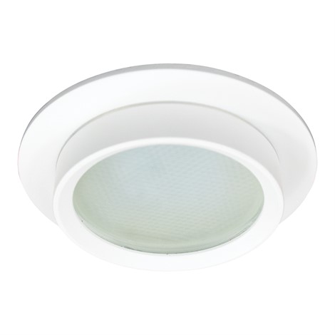 Светильник встраиваемый Feron DL504 потолочный GX53 белый круг IP44 - фото 77151