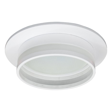 Светильник встраиваемый Feron DL502 LUNA  потолочный GX53 белый круг - фото 77152