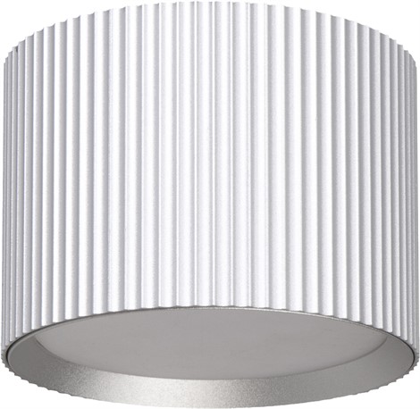 Светильник потолочный Feron HL458  Barrel ARIA 12W, 230V, GX53, серебро - фото 82908