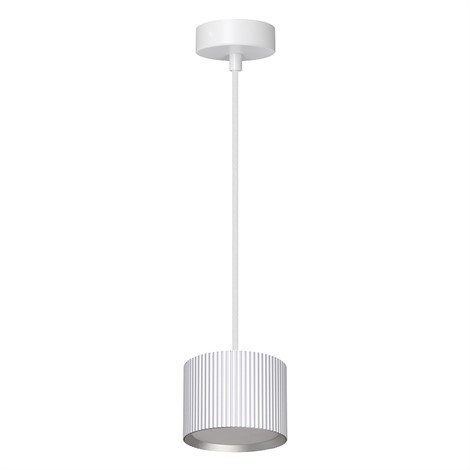 Светильник потолочный Feron Barrel HL4588 ARIA  levitation 12W, 230V, GX53, белый, на подвесе 1,7 м - фото 82928