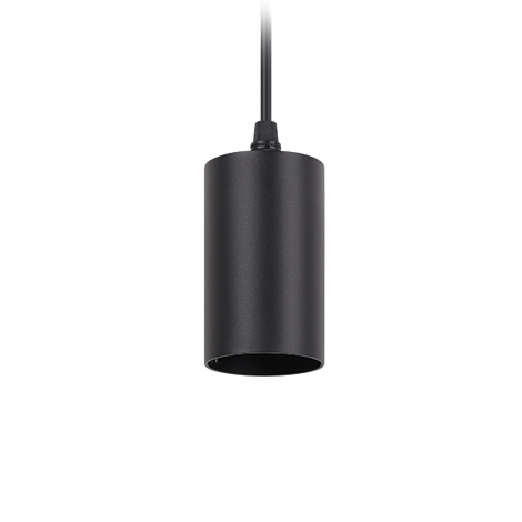 ECO PENDTRACKSP(h-100mm) 1PH под лампу GU10 BLACK IP20 - трековый LED светильник 1-фаз LEDVANCE - фото 84061
