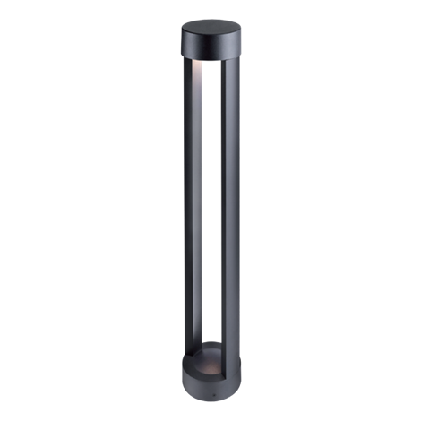 FL-LED GardenPipe-BL012-600 12W 3000К D90*600мм BK IP65 - LED столб. сад.парк. алюмин. - фото 84096