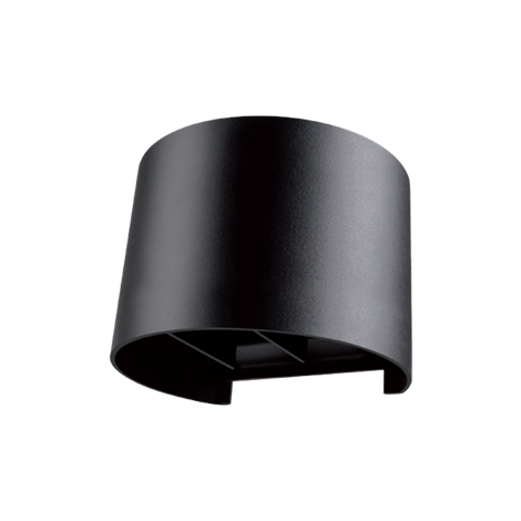 FL-LED WallBarrel-UD006R 2x5W-UP/DN BK 0-120° CCT-3000K+4000K+6000K 140x120x100мм IP65 - с-к настен. - фото 84097