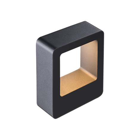 FL-LED WallFrame-WD020 6W-145 3000K 145x120x45мм BK IP54 - светильник настен. - фото 84103