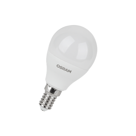 LV CLP100 12SW/865 220-240V FR E14 960lm 250* 15000h шарик OSRAM LED-лампа - фото 84138