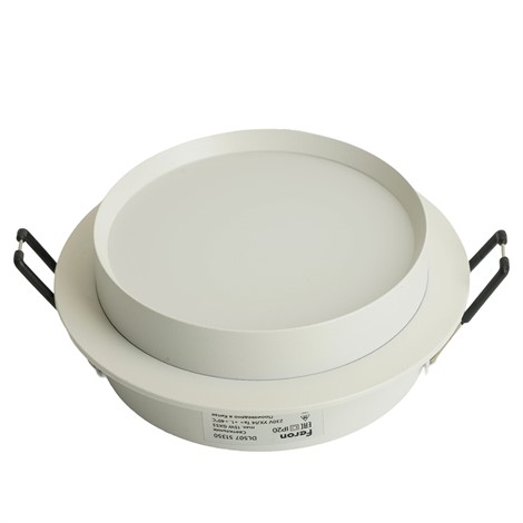 Светильник встраиваемый Feron DL507 потолочный GX53 белый круг - фото 85414