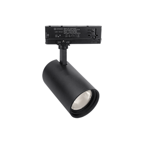TRACKSPVAL 3-ph 40W/940 4000lm 60° 230V RD12X1 BLACK - трековый LED светильник 3ф. LEDVANCE - фото 85723