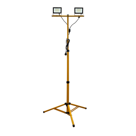 FL-LED Light-PAD STAND 2x 50W Grey 4200К 10000Лм 2x50Вт AC220-240В 75-167х60х60см 2900г-2x На стойке - фото 87989