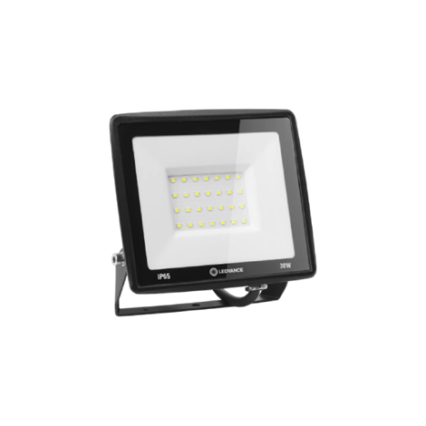 FL ECO 30W/6500K 230V IP65 3000Lm 110° 150x151x24mm RU - Светодиодный прожектор чёрный LEDVANCE - фото 87992