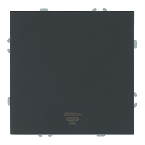 Выключатель 1-клавишный самовозвратный (механизм), STEKKER, 250В, 10А, серия Эмили, RSW10-5112-05, черный уголь, soft touch - фото 91096