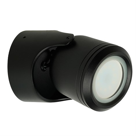 Светильник садово-парковый Feron DH1501, на стену,  GU10, 230V, черный - фото 91954